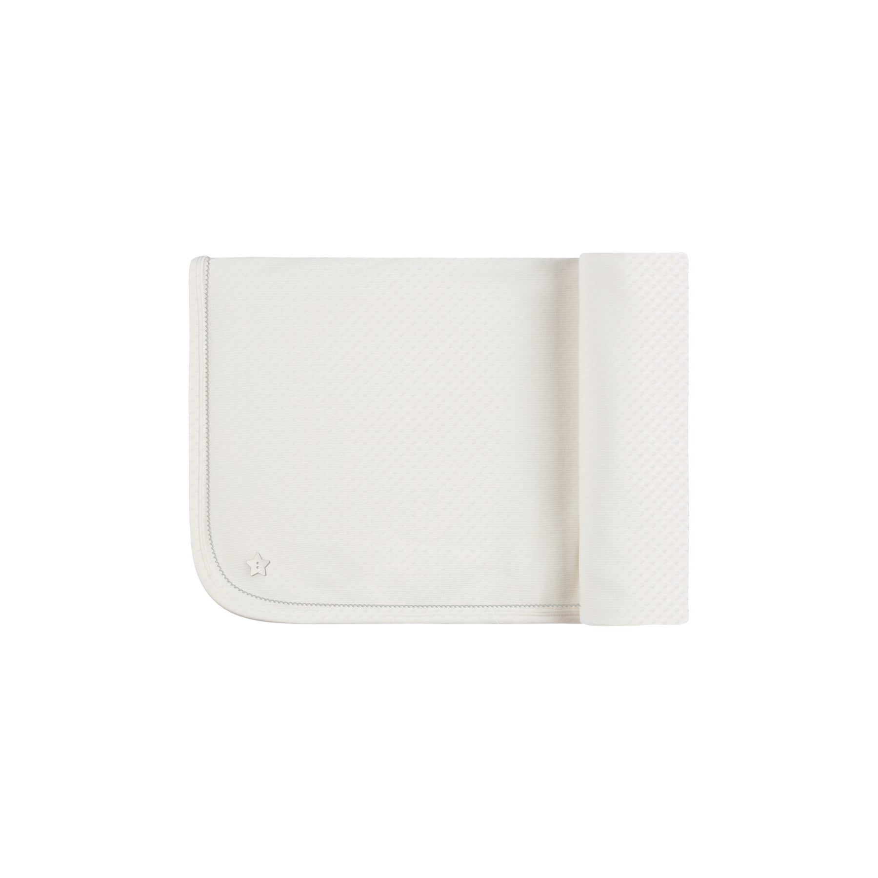 Pointelle Star- Ivory