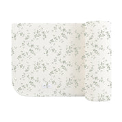 Velour Vine Pattern Collection -  Sage on Ivory