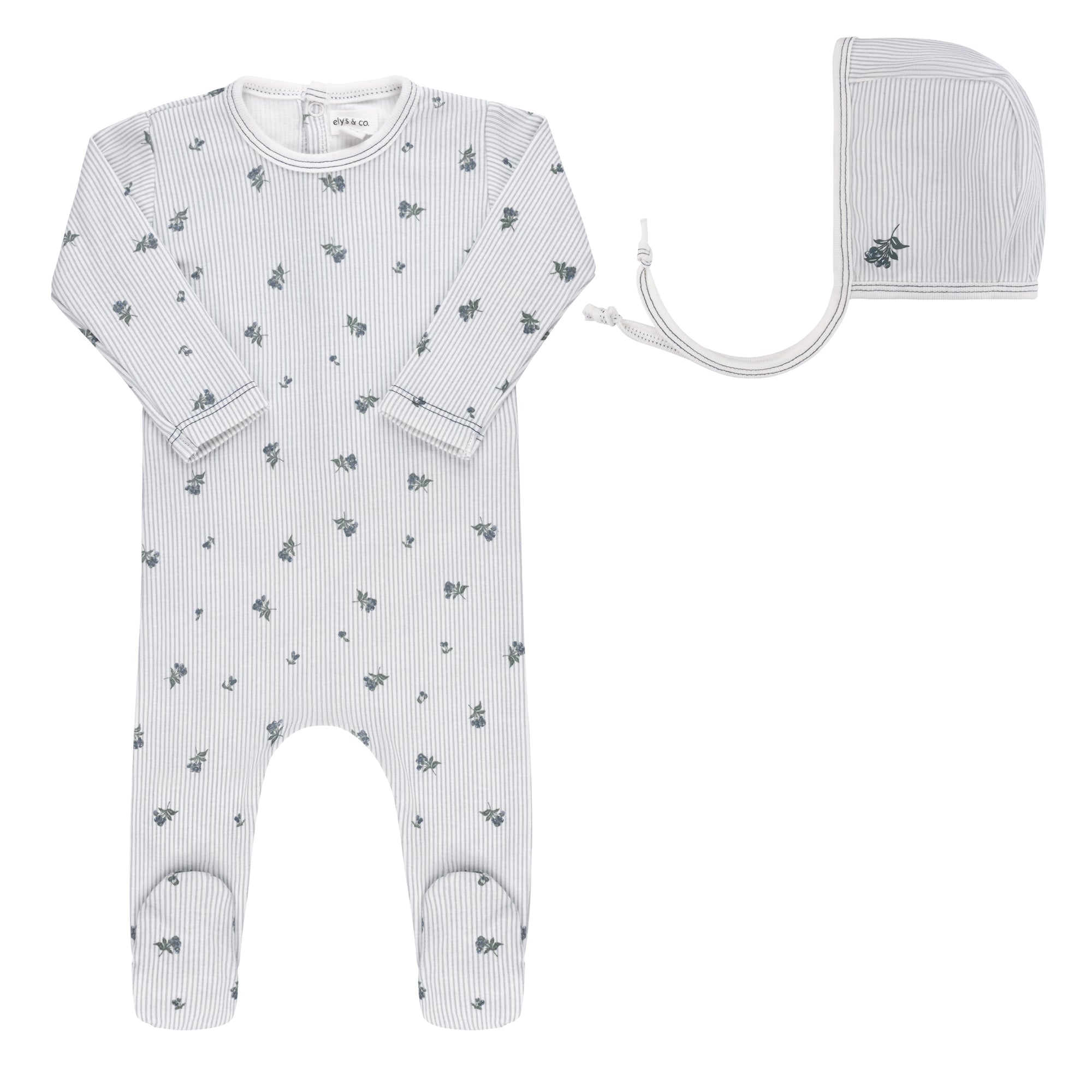 Berry Collection - Footie + Bonnet