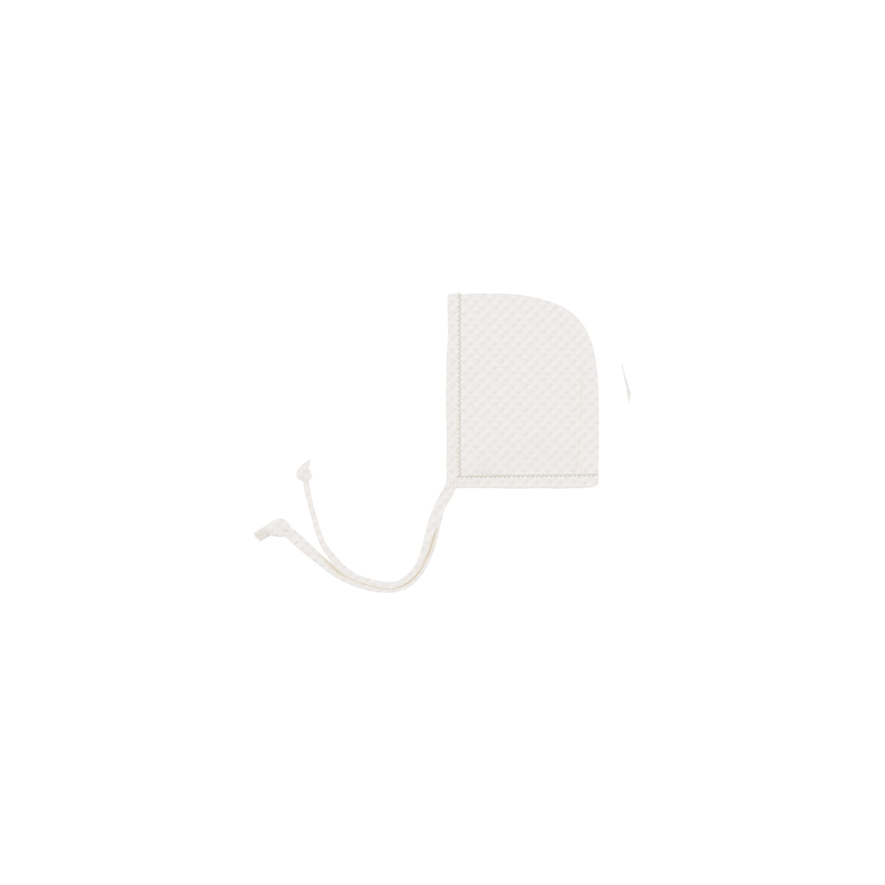 Pointelle Heart - Ivory