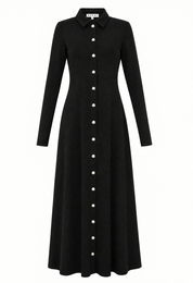 Pearl Button Down Maxi
