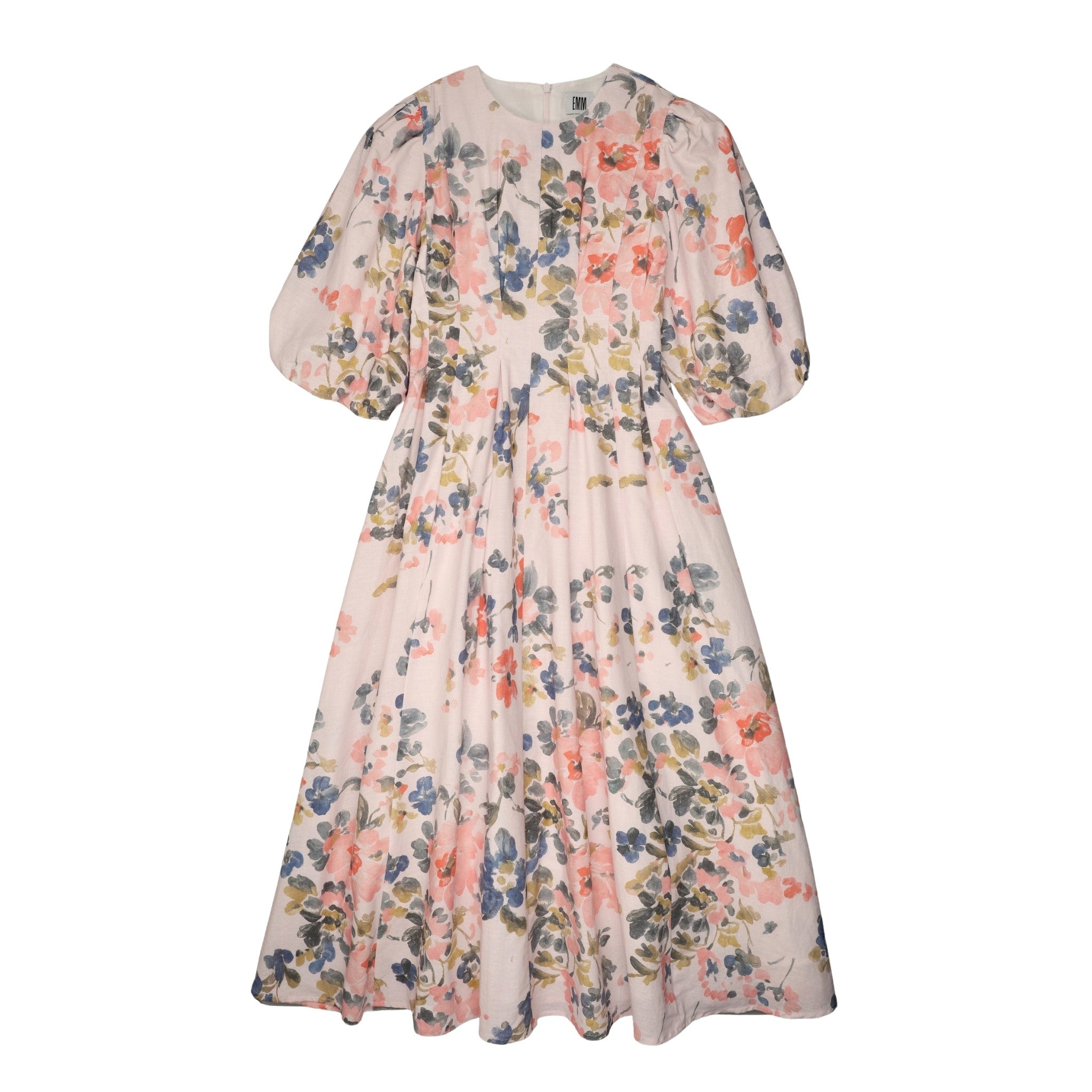 EMM Watercolor Pleated Linen