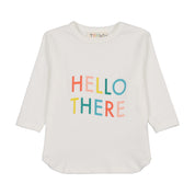 Teela Multi Hello There Girls Top