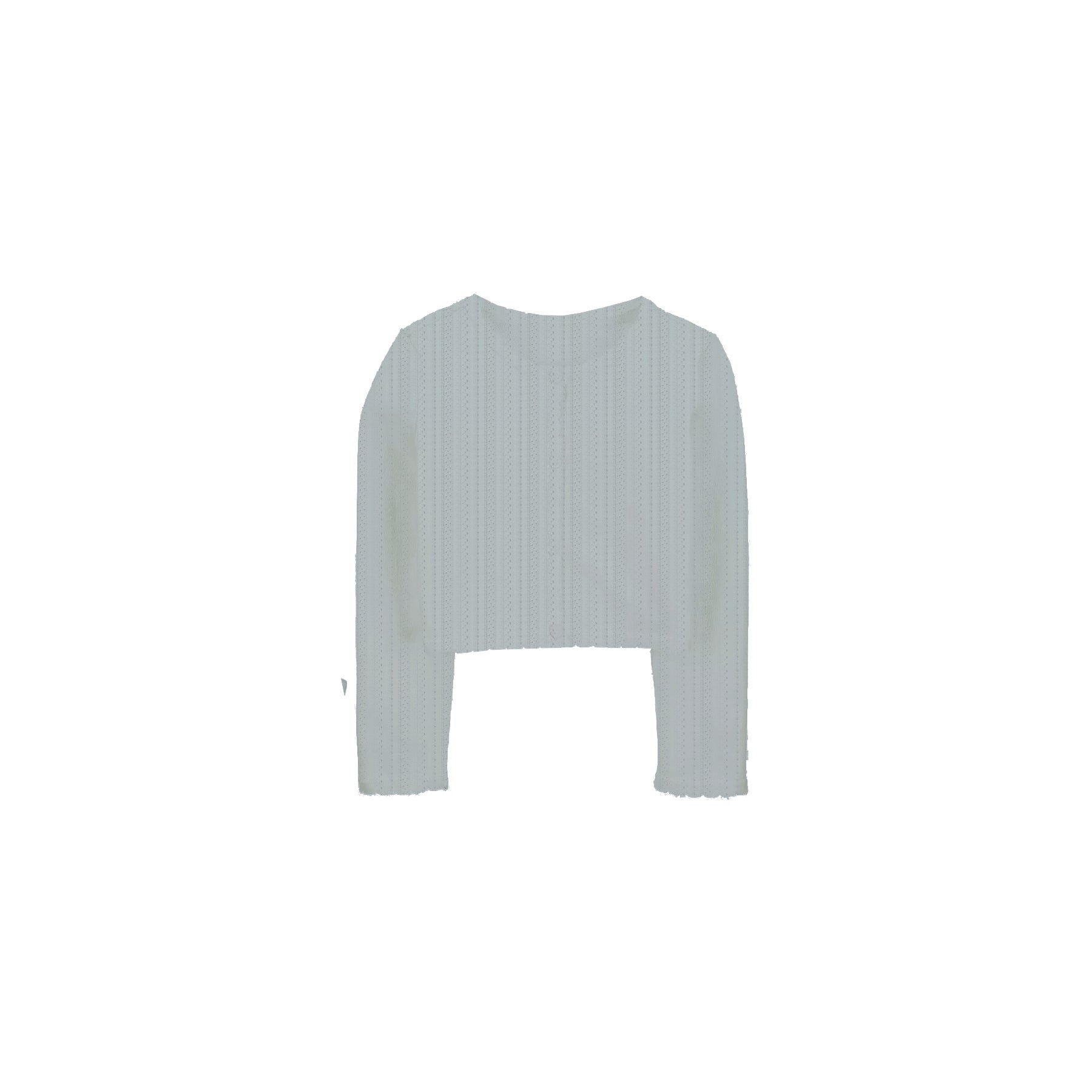 Organic Embroidered Collar Collection - Blue Leaf