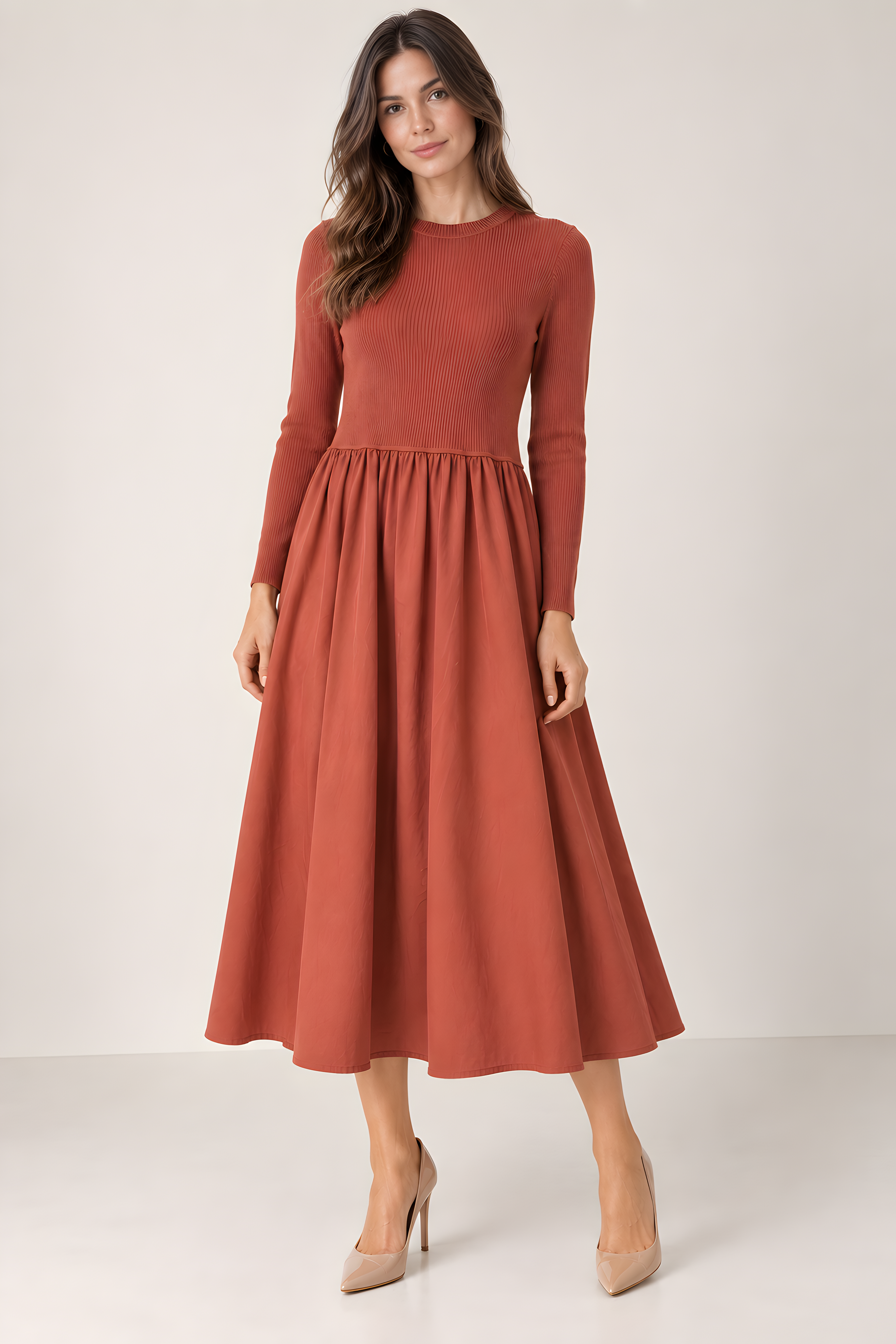 MIXED MEDIA DRESS  (D2)