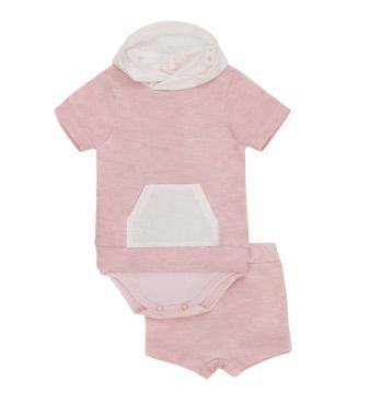 Pink Varsity Set