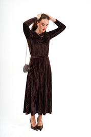 V-Neck Top - Hazelnut
