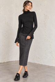 MESH RUCHED TOP (M10)