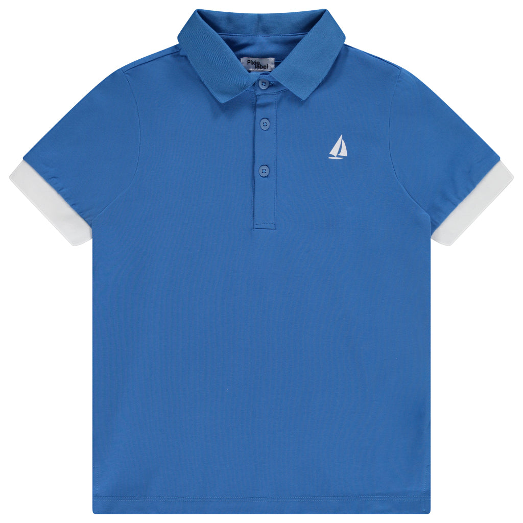 Sailboat Polo Short Sleeve