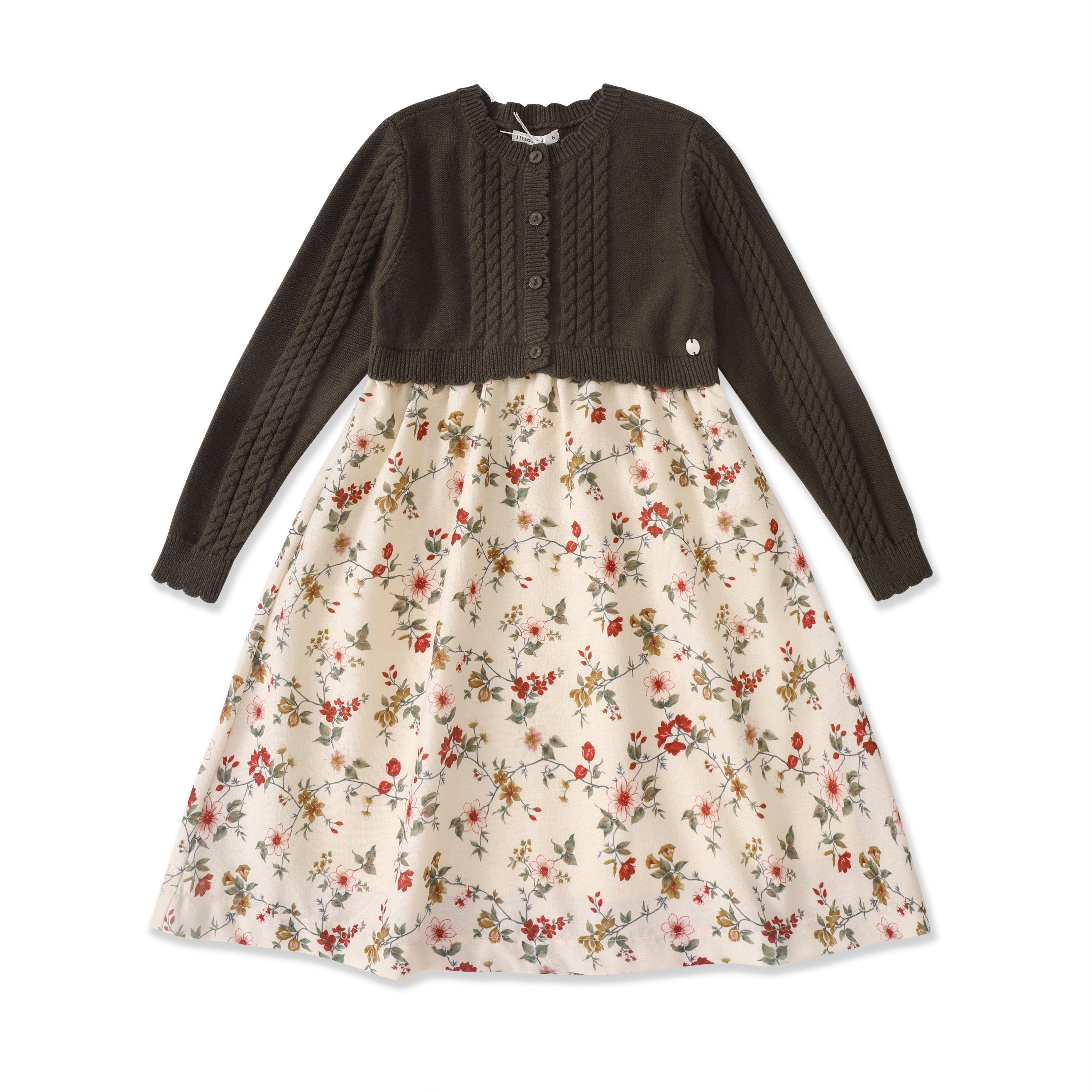Autumn Meadow Dress & Cardigan 50594