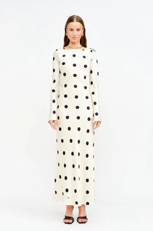 Poppy Polka Dot Dress
