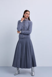 Knife Pleat Skirt