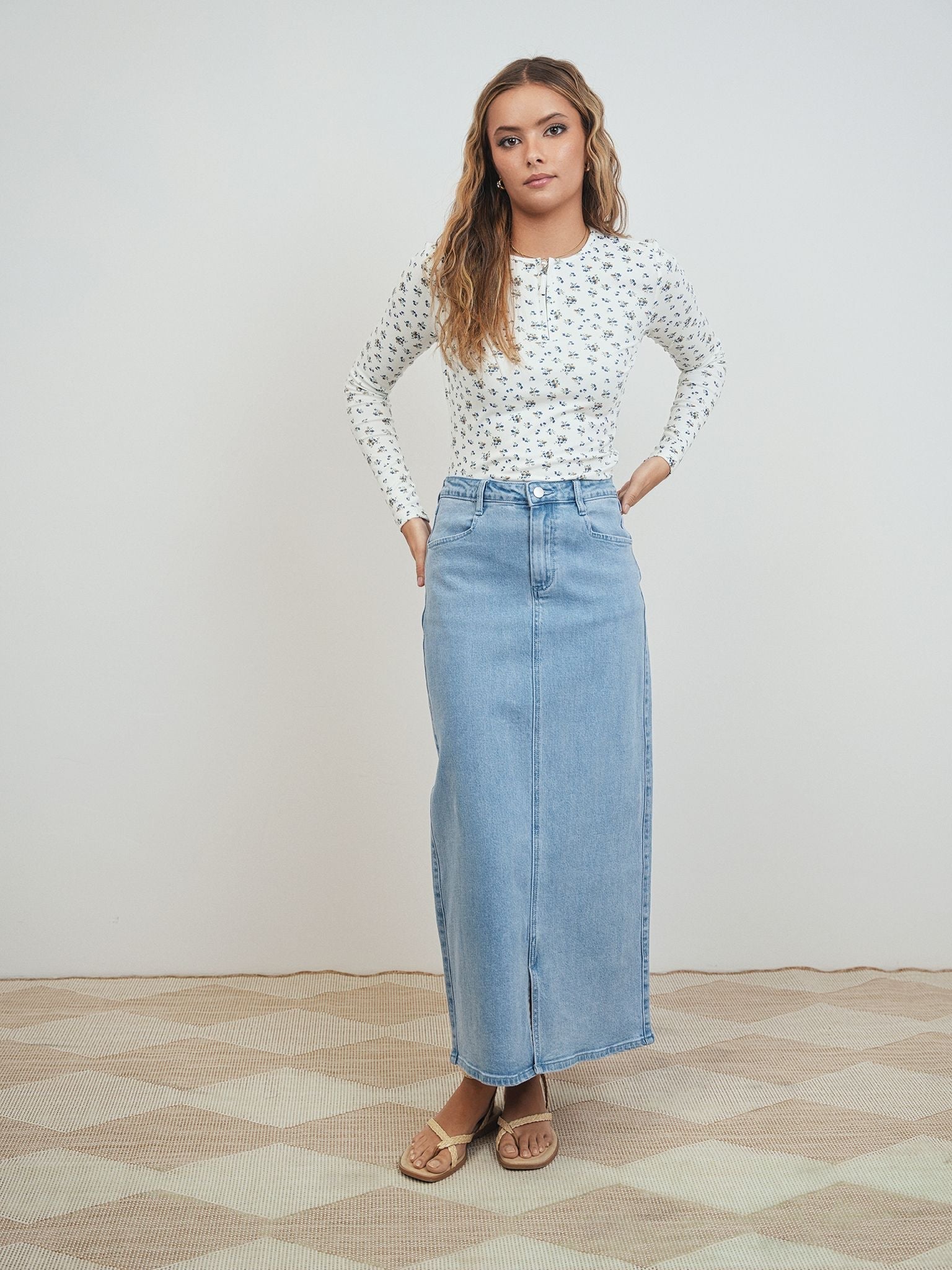 Denim Skirt