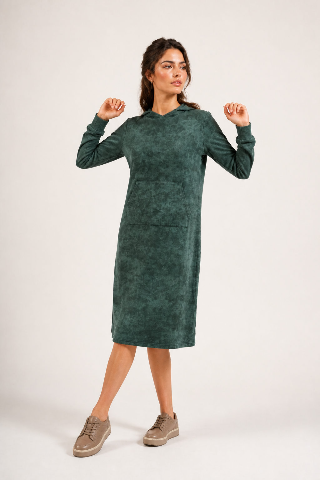Haven — Pullover Hoodie Dress