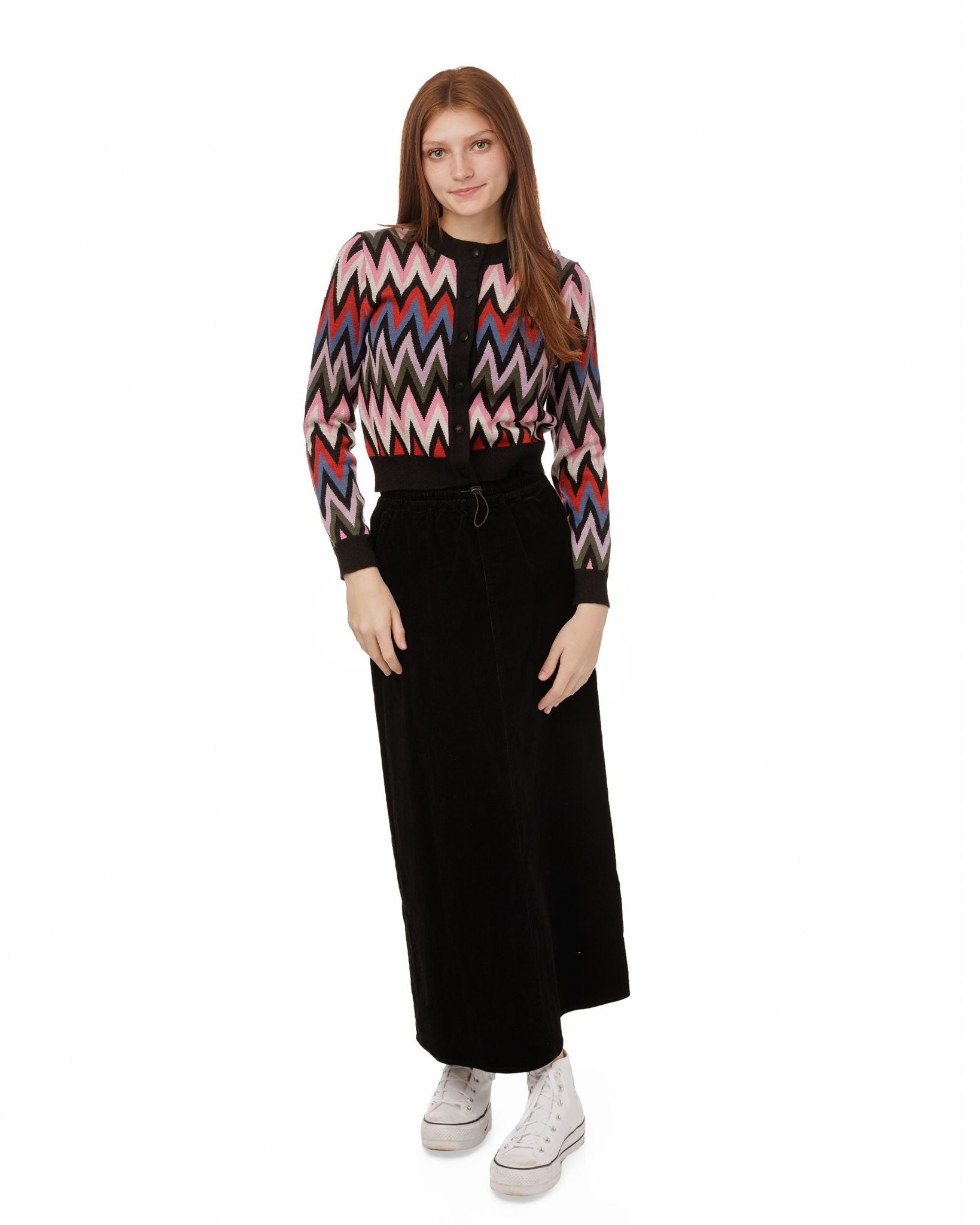 AD-Luella Zigzag Cardi Sweater 5181T