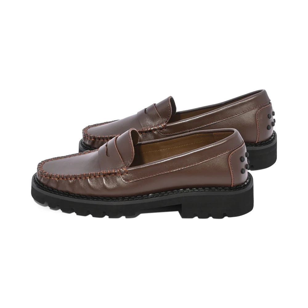 Elodie Brown Leather F26
