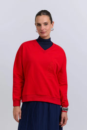 Classic Crew Alpine Red