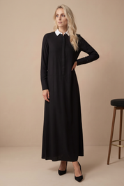 BUTTON FRONT SWING MAXI