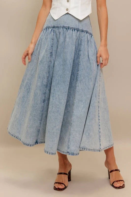 Clarissa Denim Skirt