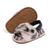 Leopard Baby Girls Slide