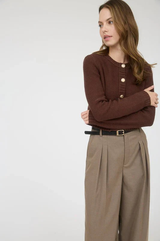 Chai Latte Cardigan