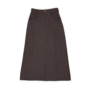 Mocha Stripe Skirt