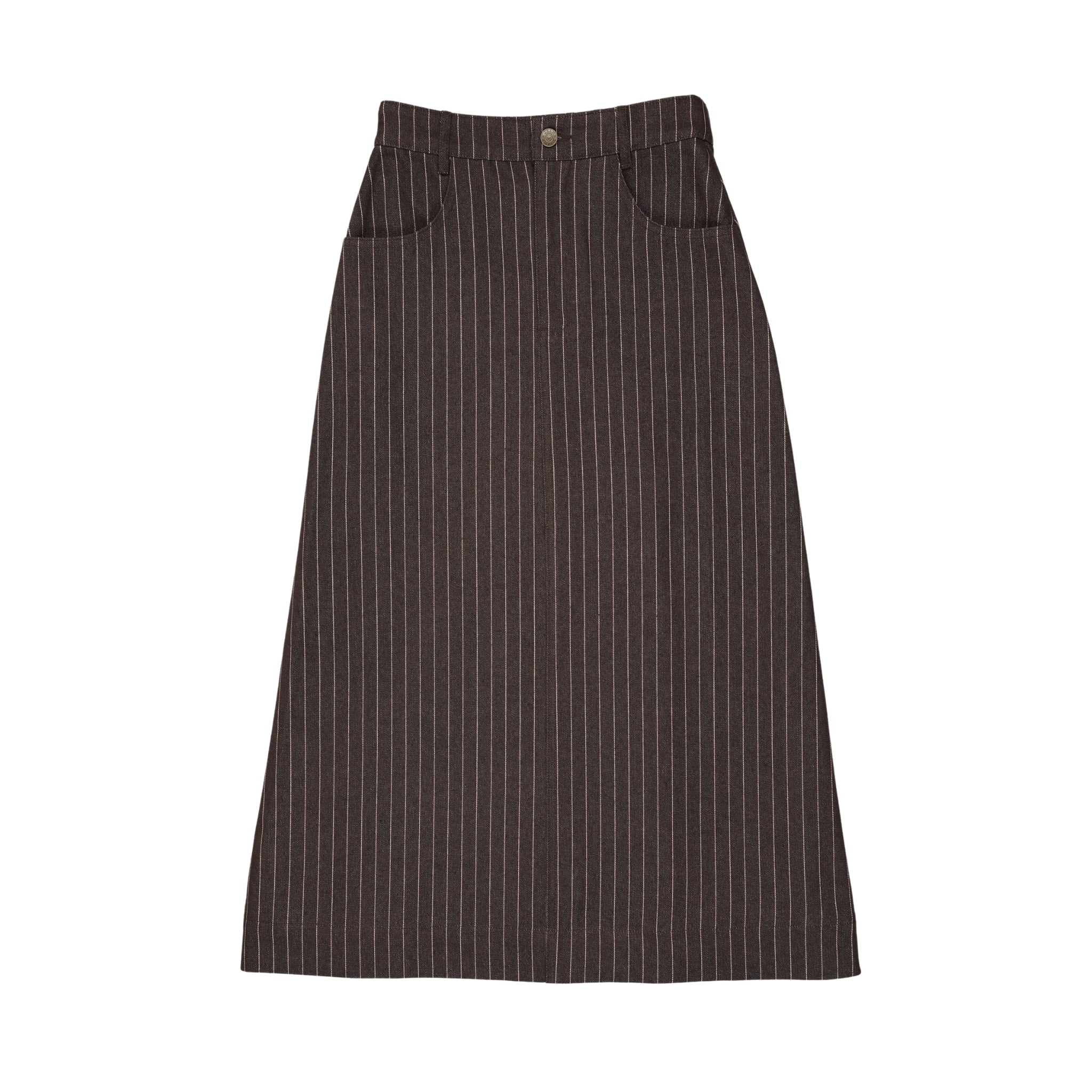 Mocha Stripe Skirt