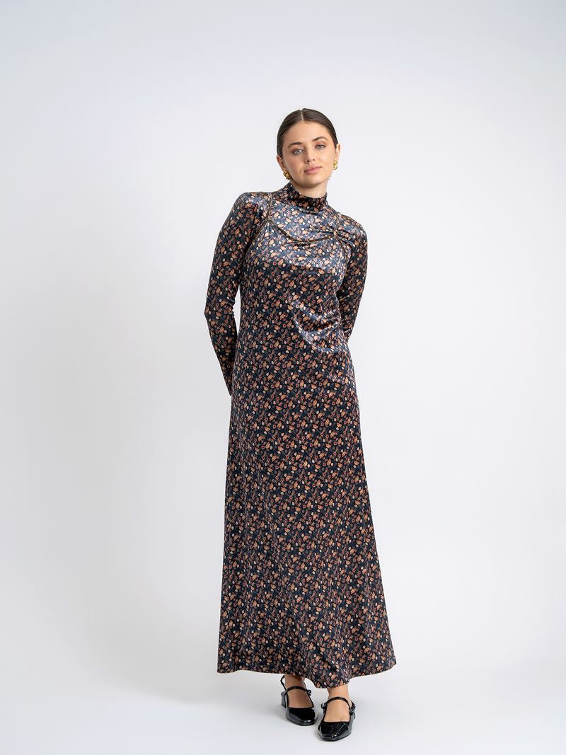 Teen Printed Rib Velour Jumper Set