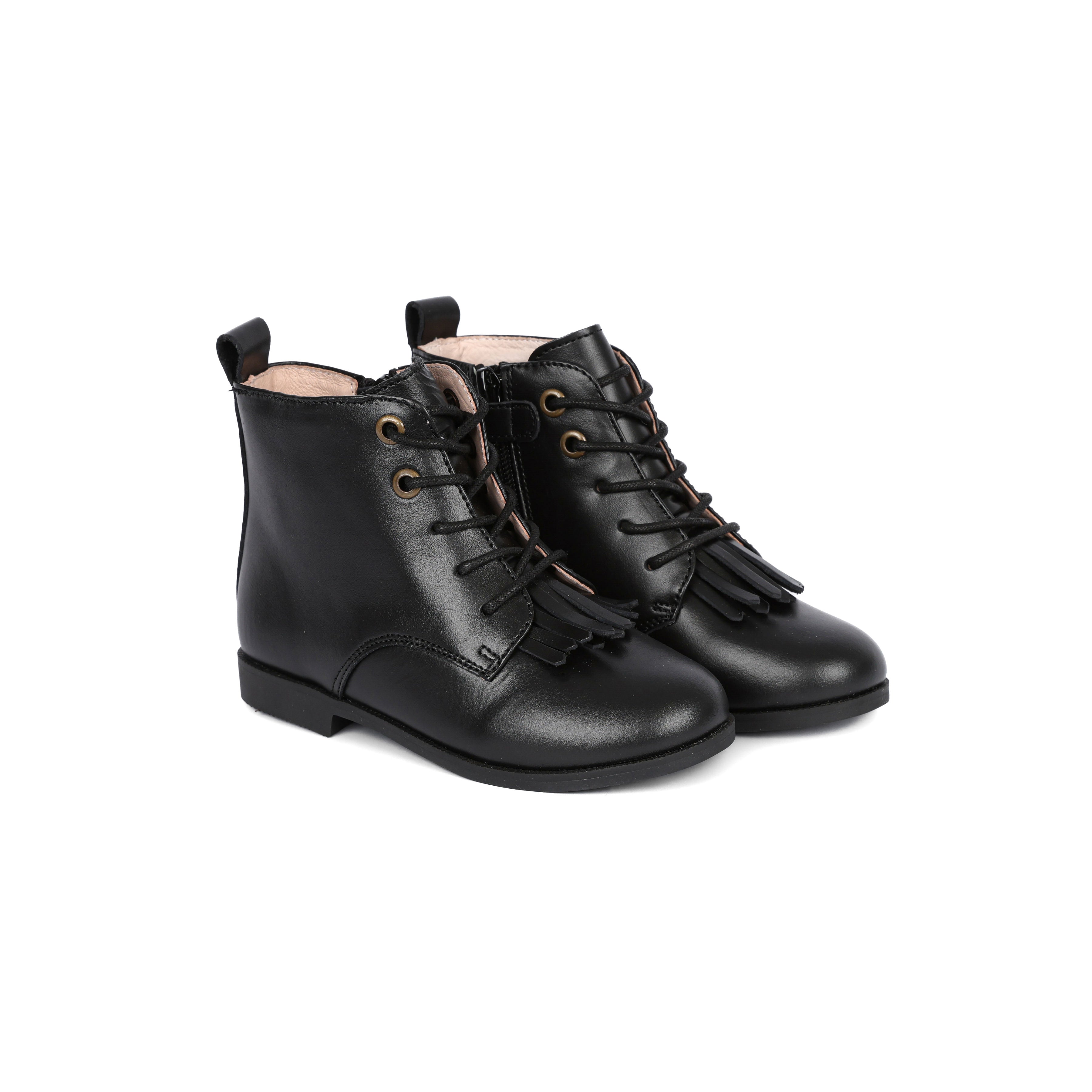 Girls Fringe Booties