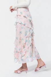 Zella Skirt (Pink/Green)