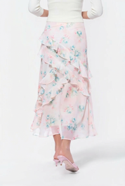 Zella Skirt (Pink/Green)