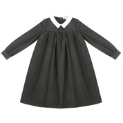 Collar Taffeta Dress