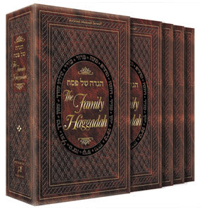 FAMILY HAGGADAH - Leatherette Slipcase Set