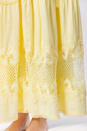 Hallie Dress (Light Yellow)