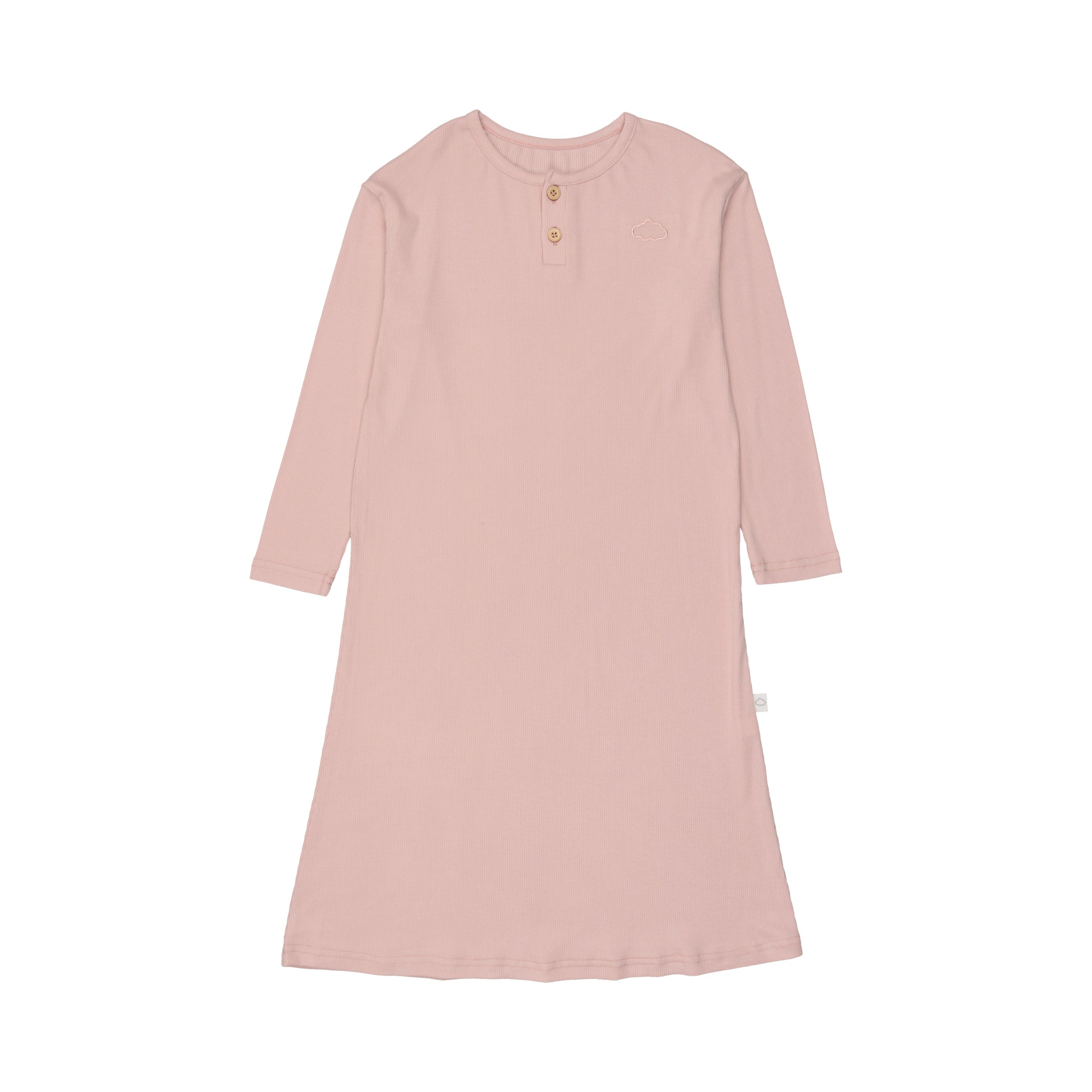 Henley Nightgown- Blush