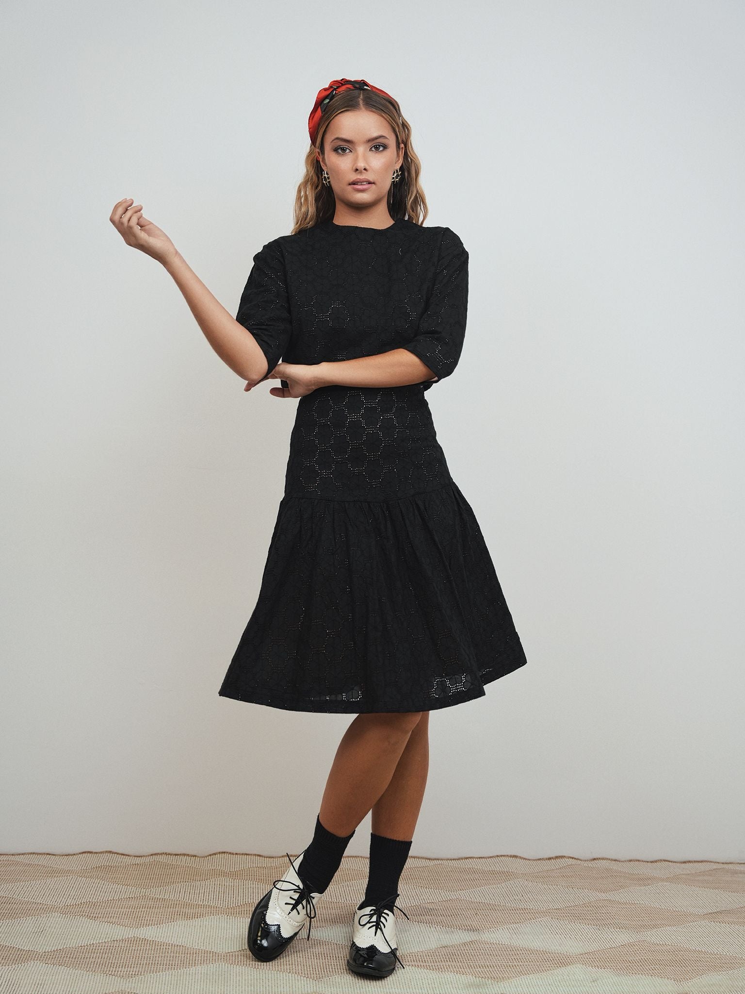 Eyelet Skirt