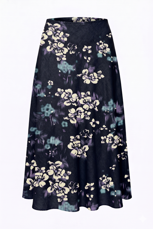 Dakota Skirt (Purple Ivory)
