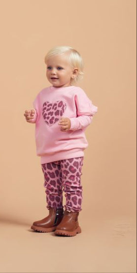 Leopard Baby Girl Set