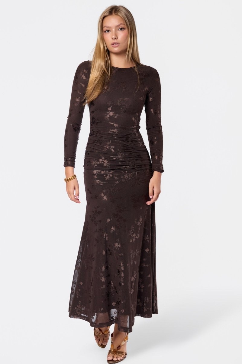 Juliana Dress (Brown)