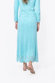 Kelly Skirt (Aqua Blue)
