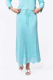 Kelly Skirt (Aqua Blue)