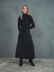 Knit Pleated Skirt