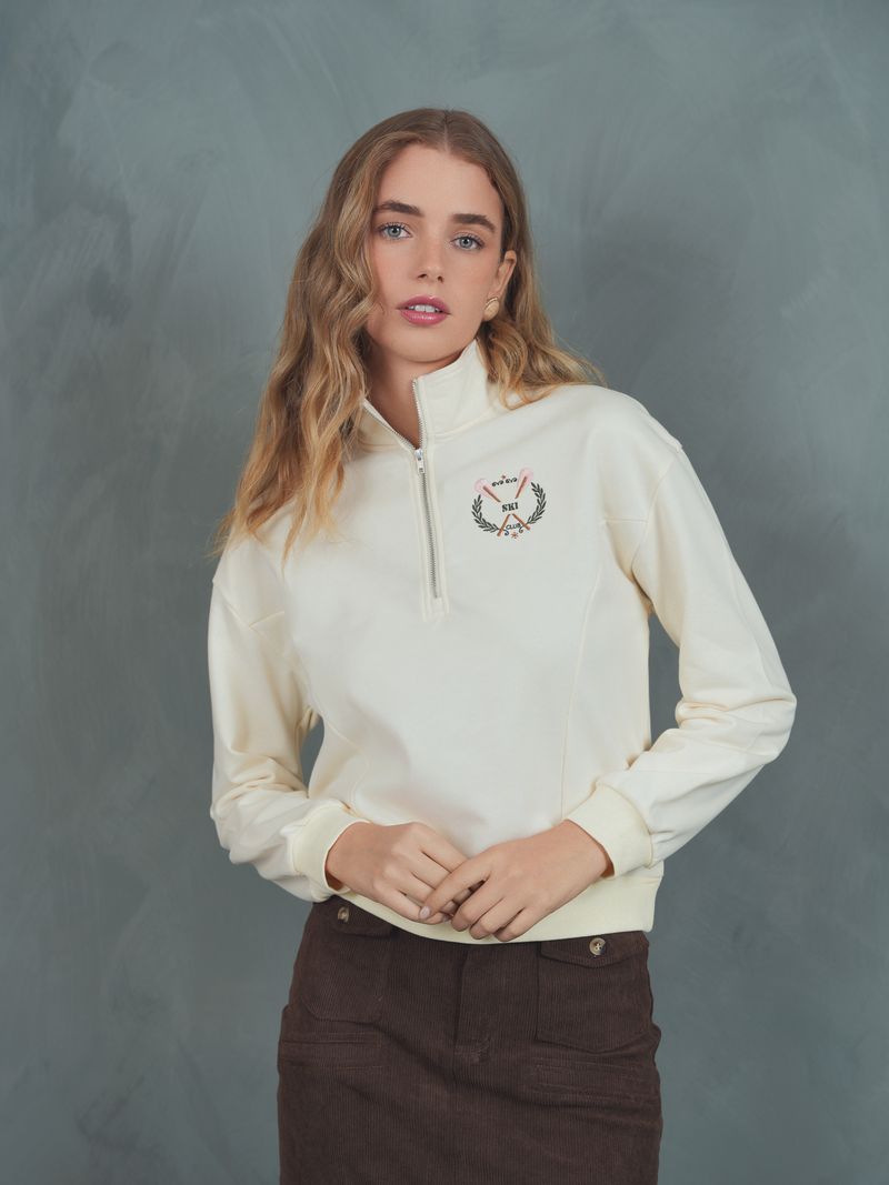 Half Zipper Sweatshirt