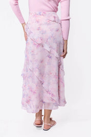 Laurel Skirt (Pink Flower)