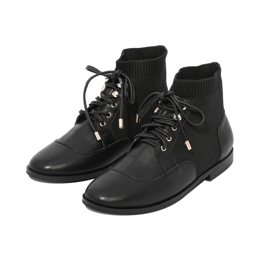 Laurente Black Leather F26
