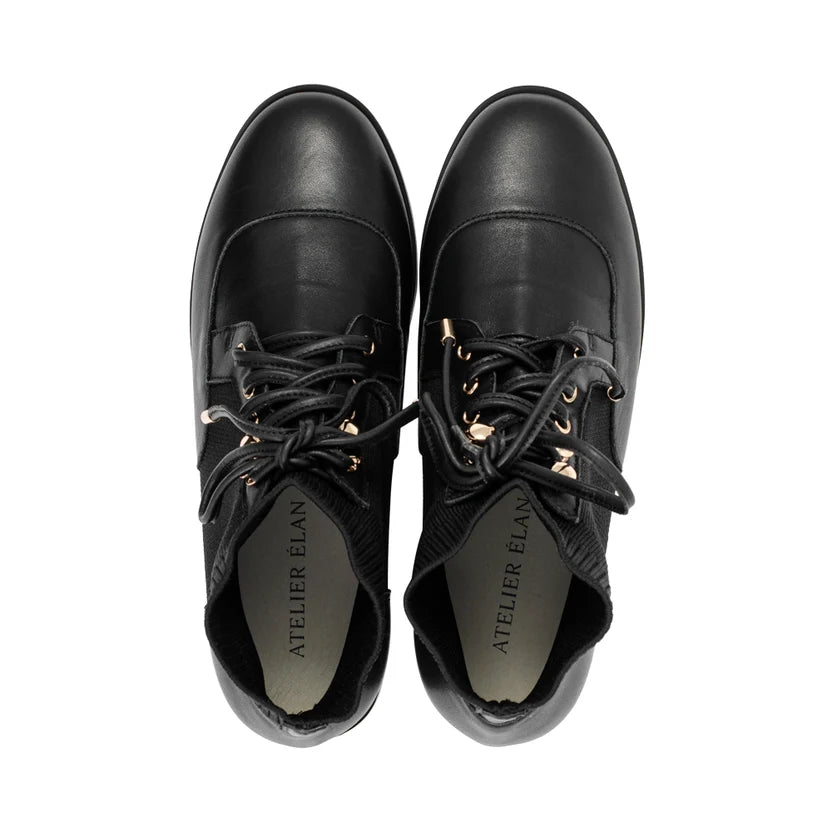 Laurente Black Leather F26