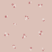 Velour Cluster flower Collection - Pink