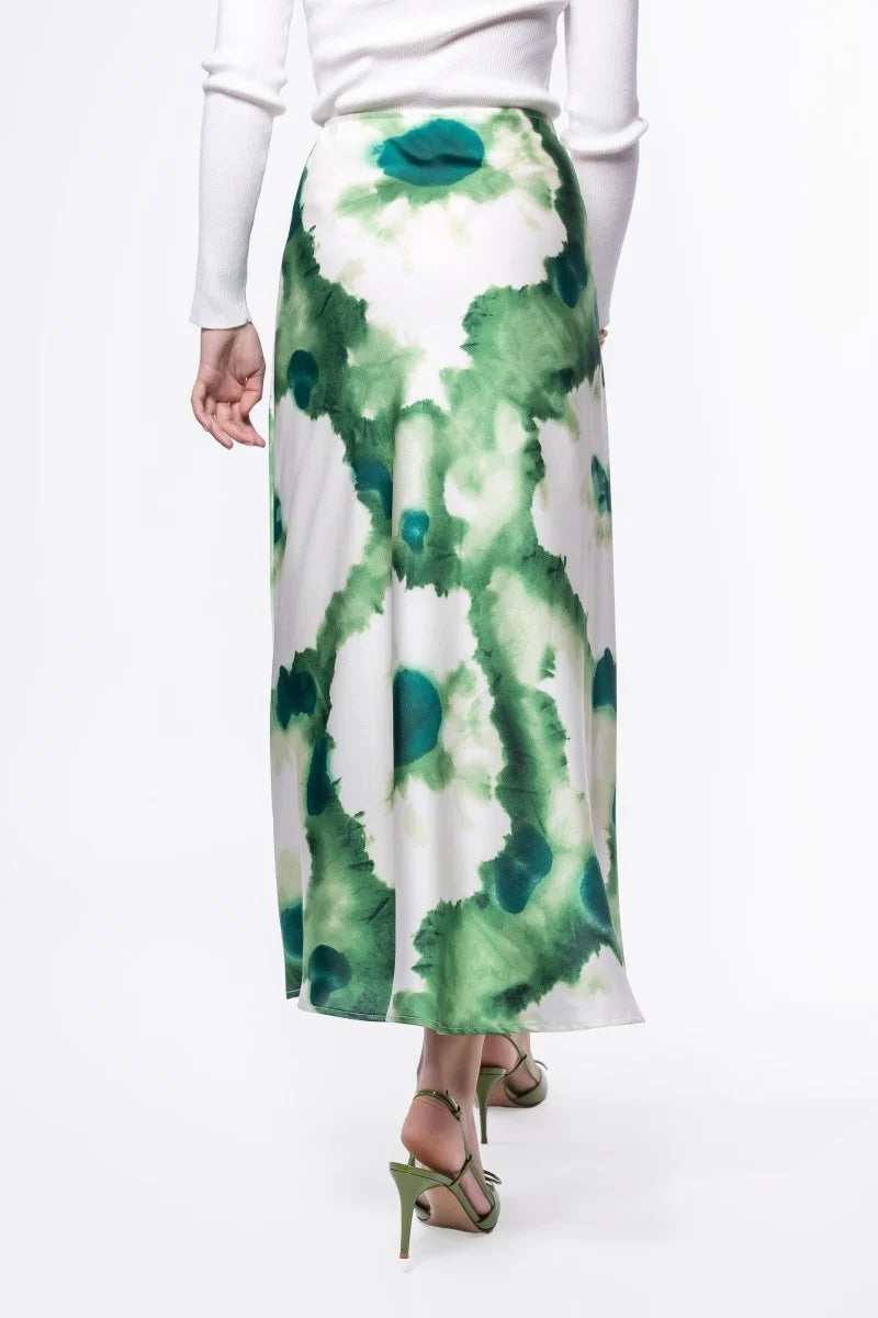 Lisa Skirt (Ivory/Green)