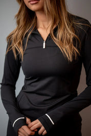 Weightless Tshirt Quarter Zip