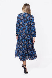 Maren Dress (Black Pattern)